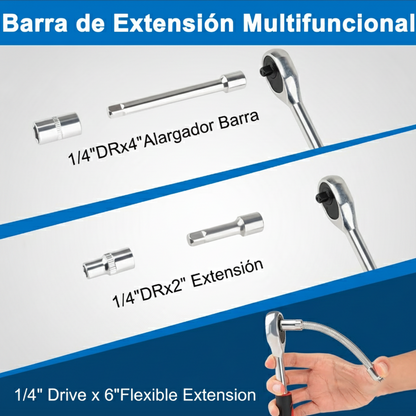 Juego De Llaves Dados De 46 Piezas