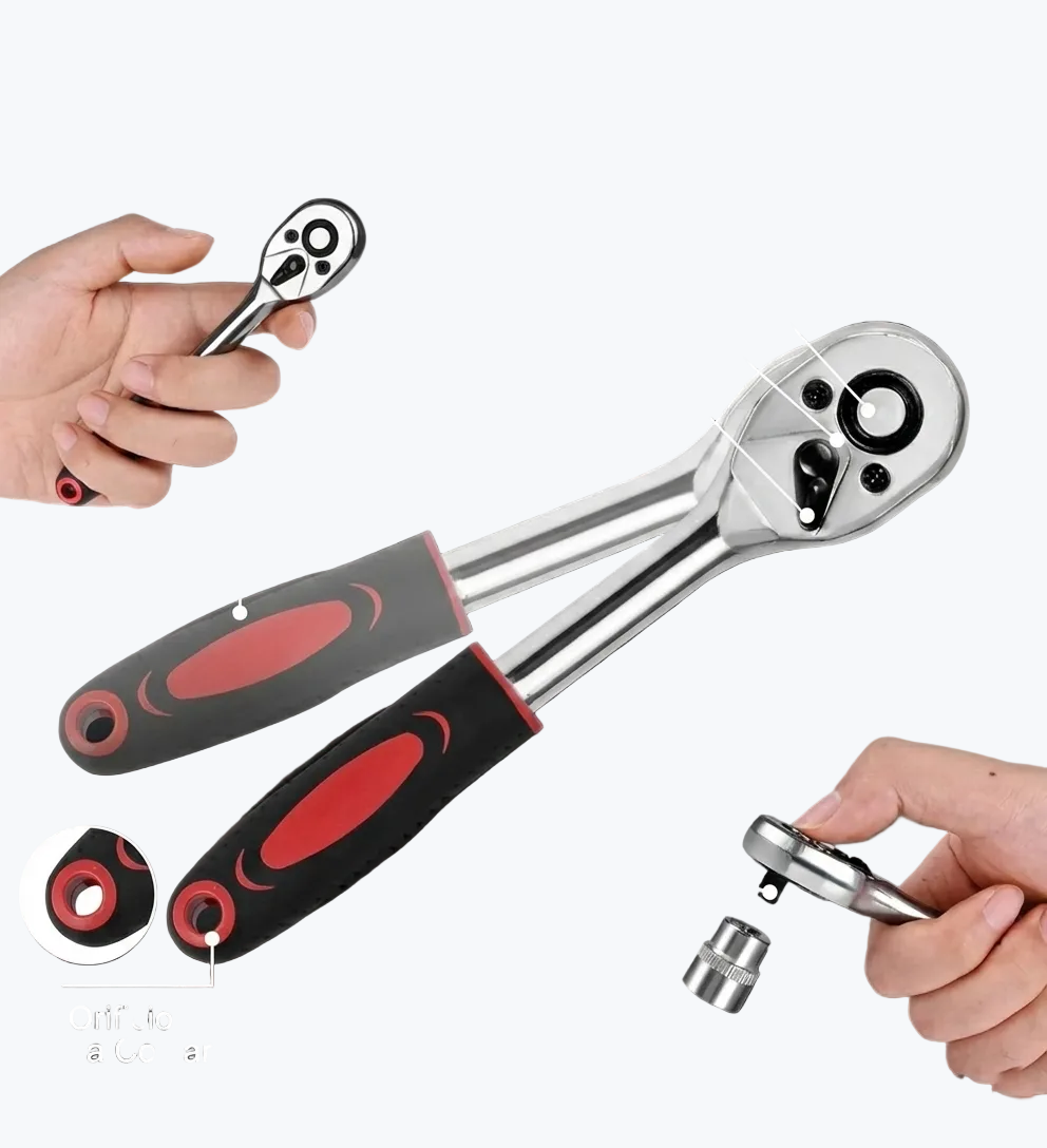 Juego De Llaves Dados De 46 Piezas