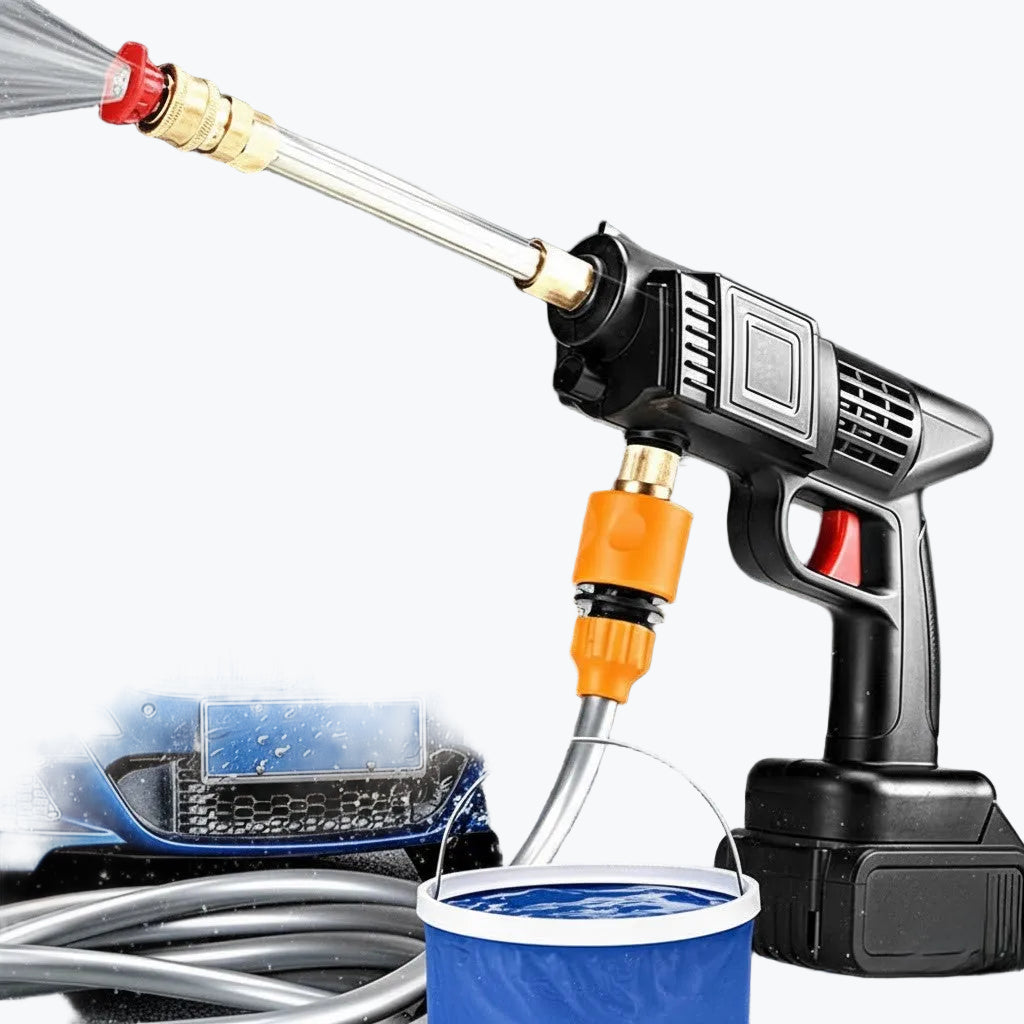 Pistola PRO Hidrolavadora Coche Inalámbrica