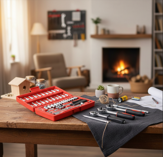 Juego De Llaves Dados De 46 Piezas